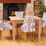mobel oak dining table (4 seater)