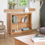 mobel oak low bookcase