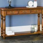 reine 3 drawer console table
