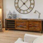 urban chic large wide sideboard
