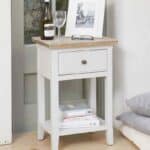 signature 1 drawer lamp table