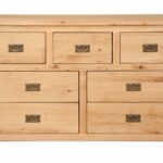 naturo oak 7 drawer chest