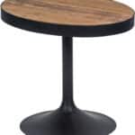 evocation laquered pine small side table