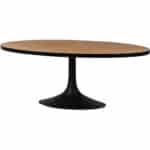 evocation laquered pine dining table