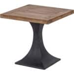 evocation waxed pine side table