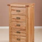 sofia 5 drawer wellington chest