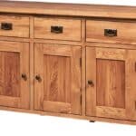sofia 3 drawer sideboard