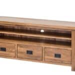 solidus 3 drawer media cabinet/sideboard