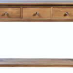 tocita 3 drawer console table